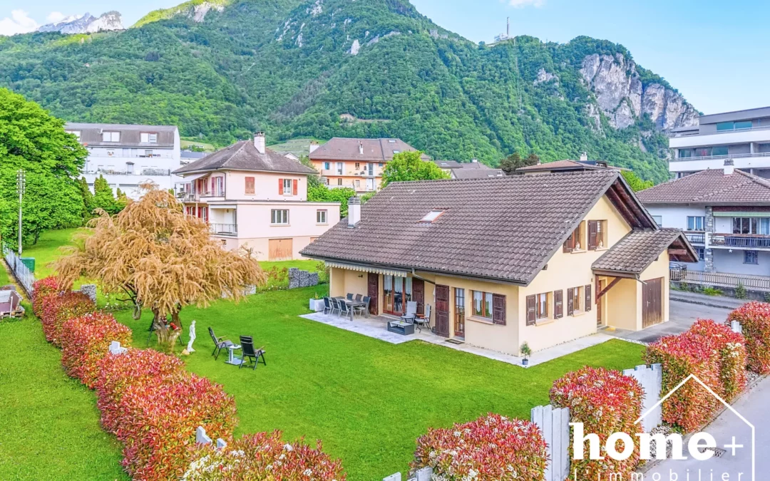 Vouvry – Jolie villa familiale de 5,5 pièces