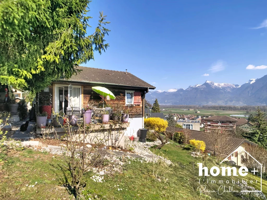 Les Évouettes – Chalet individuel au calme avec vue dégagée