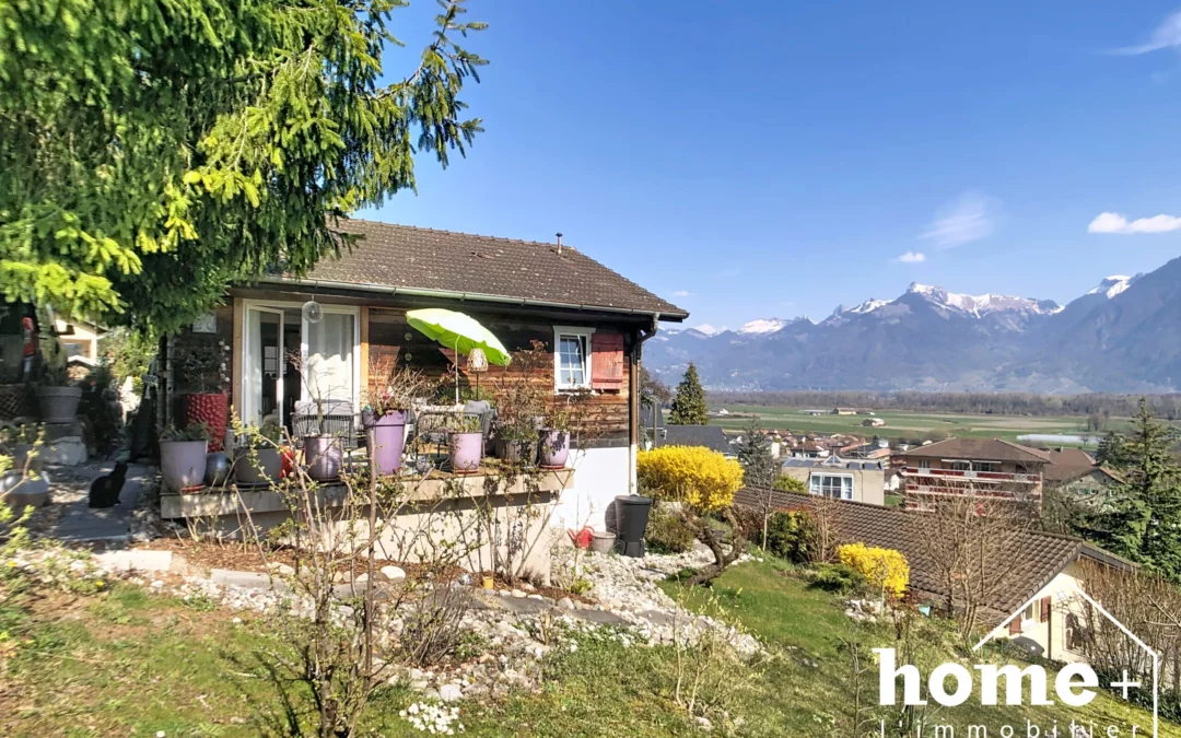 Magnifique chalet individuel au calme avec vue dégagée