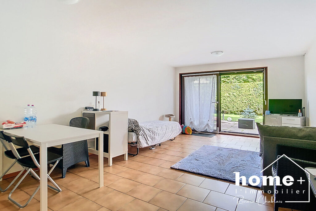 Bouveret – Magnifique studio avec terrasse à 2 minutes à pied du lac