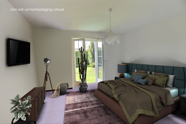 Genthod – Jolie maison individuelle sans vis-à-vis avec piscine + studio indépendant loué