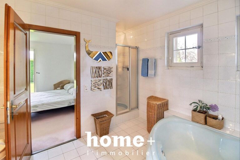 Genthod – Jolie maison individuelle sans vis-à-vis avec piscine + studio indépendant loué