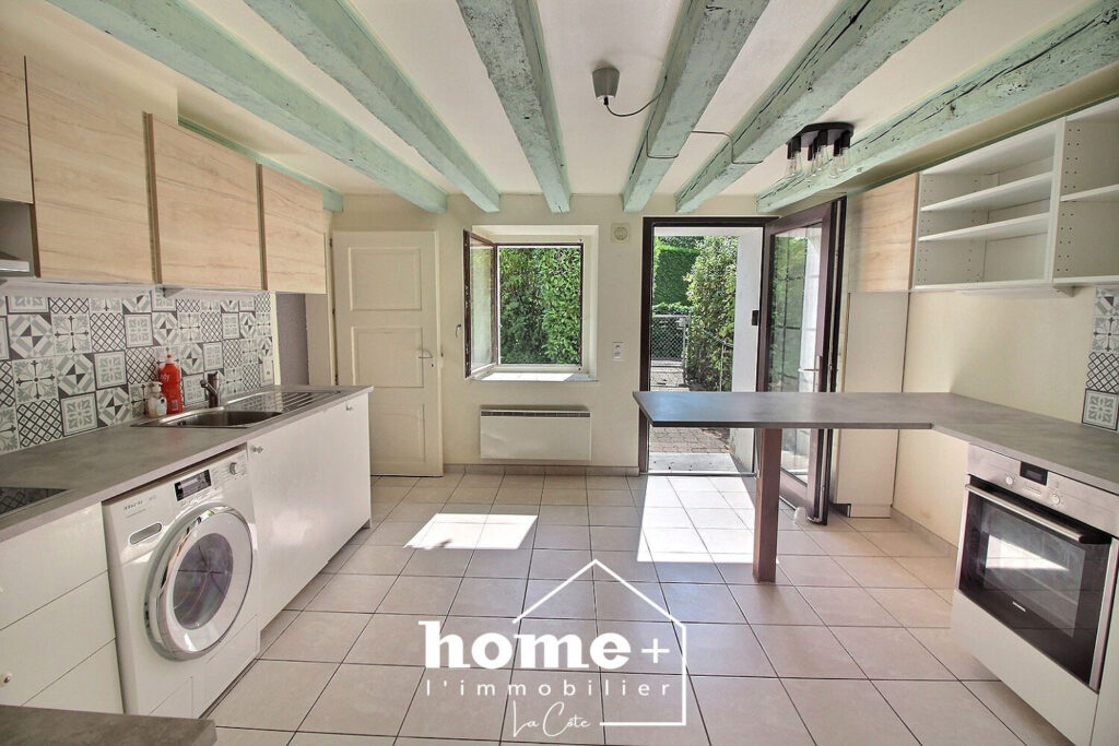 Appartement de 3 pièces en duplex avec jardin