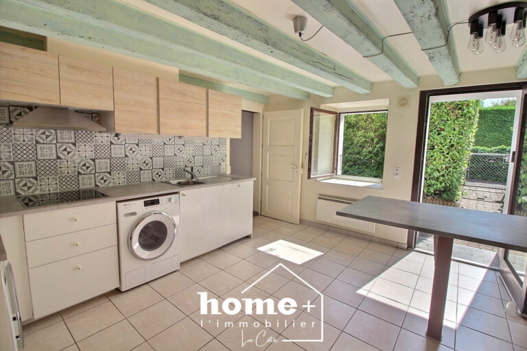 Appartement de 3 pièces en duplex avec jardin
