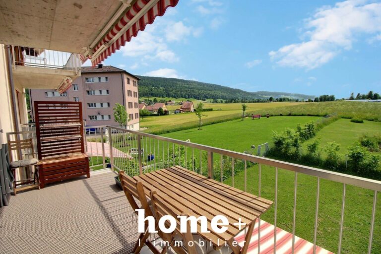 Le Sentier – Bel appartement lumineux de 3.5 pièces avec vue dégagée