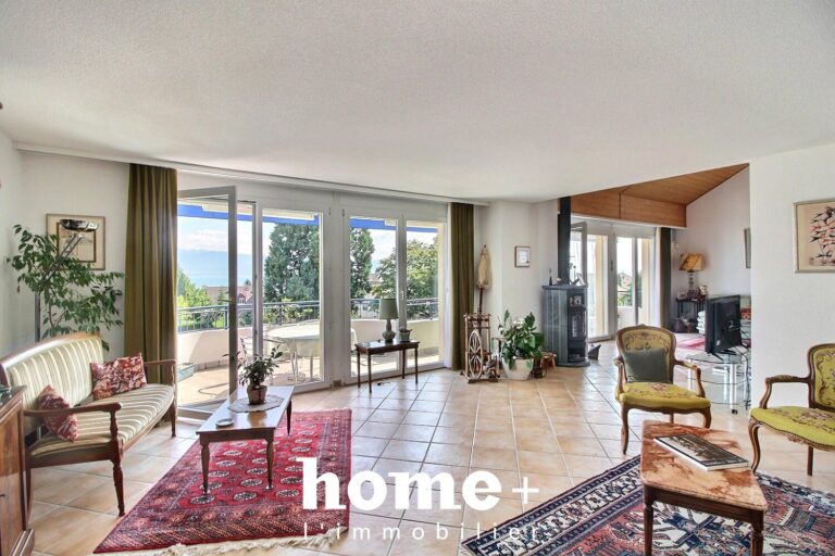 Saint-Prex, Beau duplex de 200 m2 à quelques pas du lac