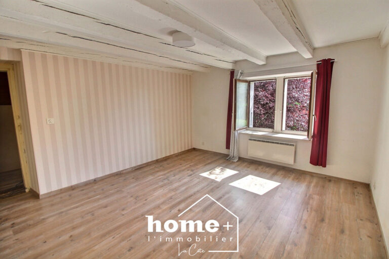 Appartement de 3 pièces en duplex avec jardin