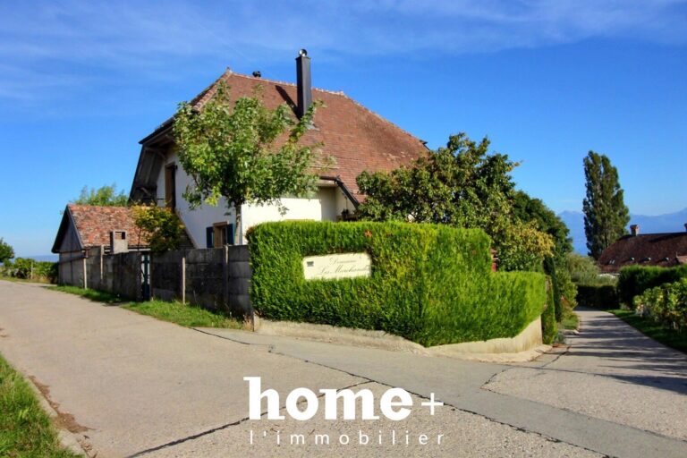 Féchy – Emplacement viticole privilégié pour cette maison au fort potentiel