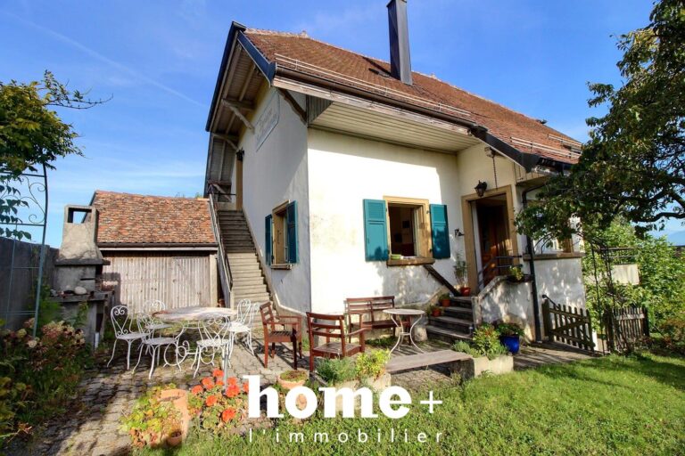 Féchy – Emplacement viticole privilégié pour cette maison au fort potentiel