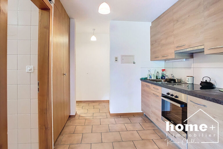 Bouveret – Magnifique 1,5 pièces avec terrasse privative à deux pas du lac