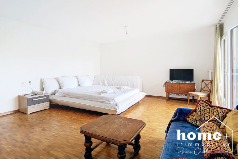 Chernex – Appartement lumineux de 1,5 pièce au calme