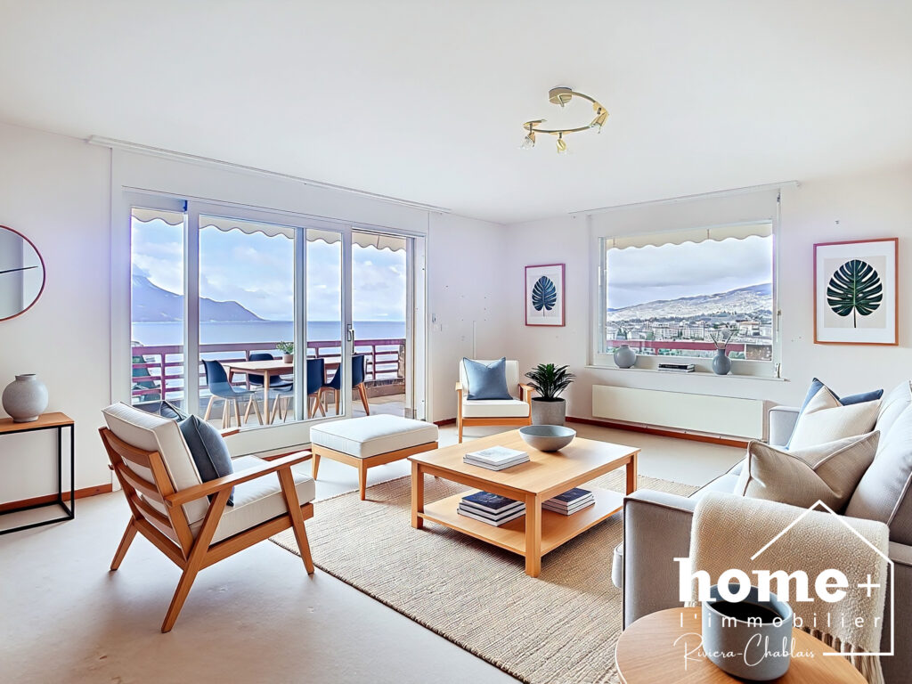 Superbe appartement de 3,5 pièces en position dominante et vue panoramique !