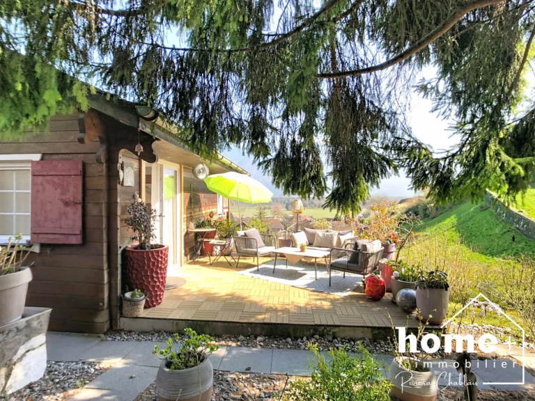 Les Évouettes – Chalet individuel au calme avec vue dégagée
