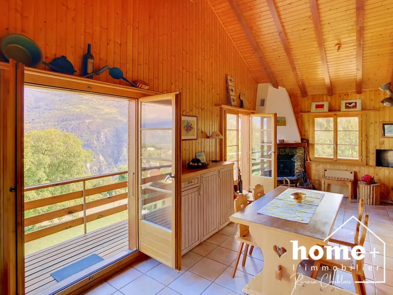Vex – Magnifique chalet individuel de 4,5 pièces avec vue panoramique