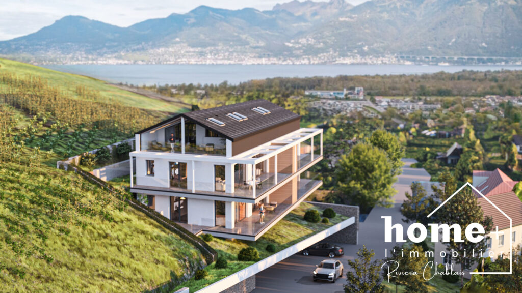 Les Évouettes – Appartement neuf de 2,5 pièces lumineux avec jardin et balcon