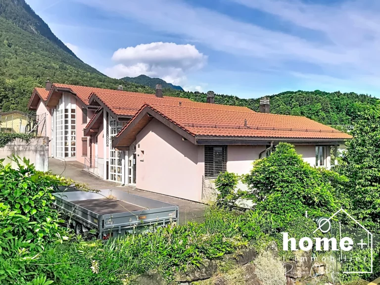 Le Bouveret – Appartement de 3,5 pièces, au calme avec vue dégagée sur le lac
