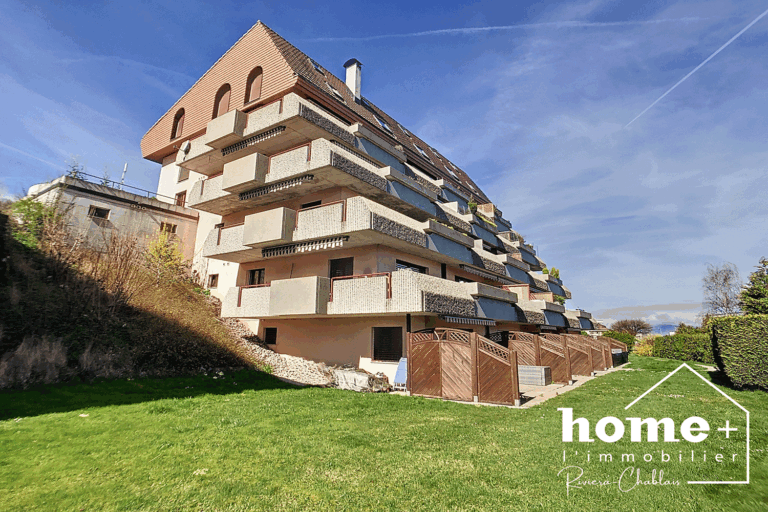 Bouveret – Magnifique studio avec terrasse à 2 minutes à pied du lac