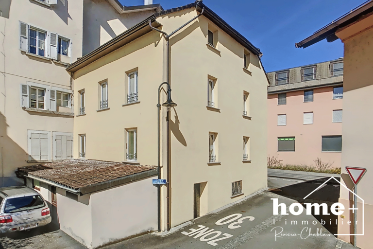 Vouvry – Immeuble locatif de 3 appartements