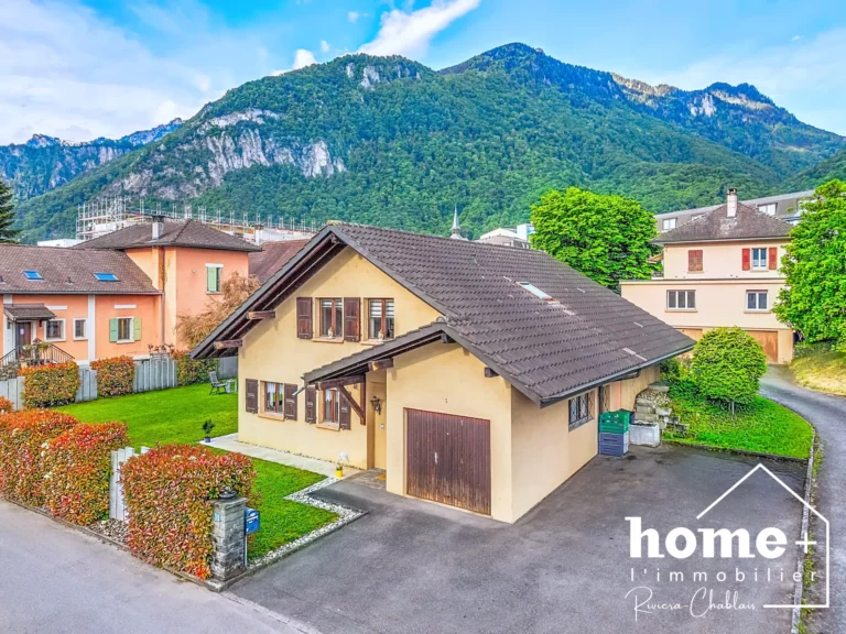 Vouvry – Jolie villa familiale de 5,5 pièces