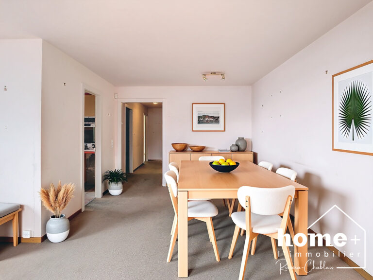 Superbe appartement de 3,5 pièces en position dominante et vue panoramique !
