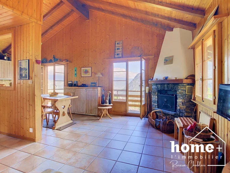 Vex – Magnifique chalet individuel de 4,5 pièces avec vue panoramique