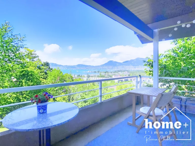 Le Bouveret – Appartement de 3,5 pièces, au calme avec vue dégagée sur le lac