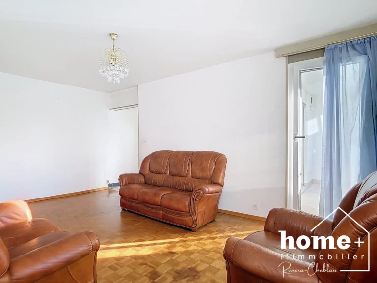 Chailly – Appartement de 3,5 pièces avec vue dégagée et potentiel