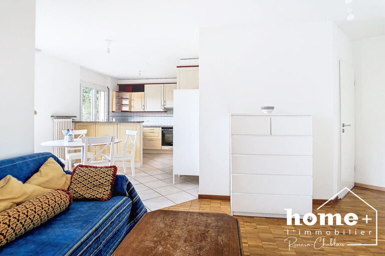Chernex – Appartement lumineux de 1,5 pièce au calme