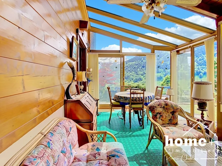 Troistorrents – Chalet 4 pièces avec cachet et vue