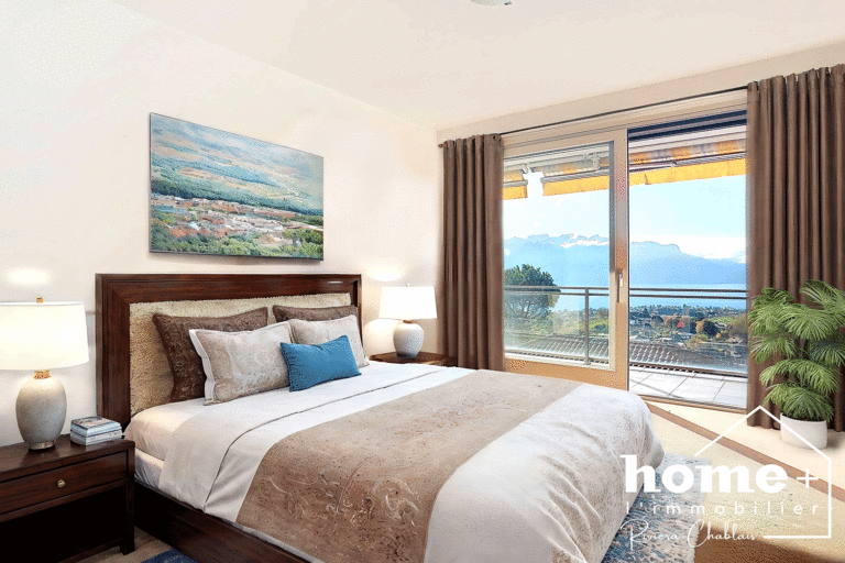 Magnifique villa de 6,5 pièces avec vue sur le lac et les montagnes