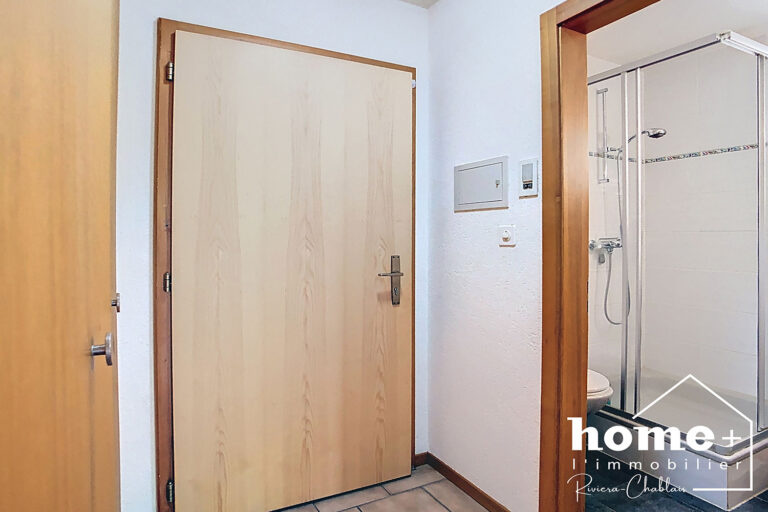 Bouveret – Magnifique studio avec terrasse à 2 minutes à pied du lac