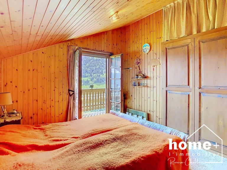 Troistorrents – Chalet 4 pièces avec cachet et vue