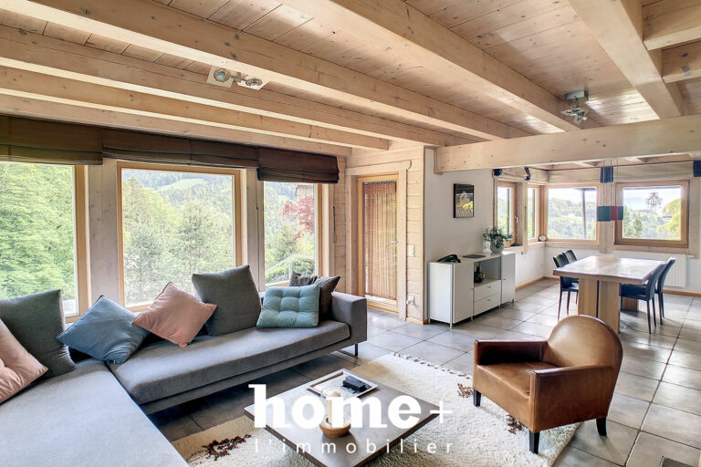 Chalet individuel de 4.5 pièces + grand sous-sol aménagé