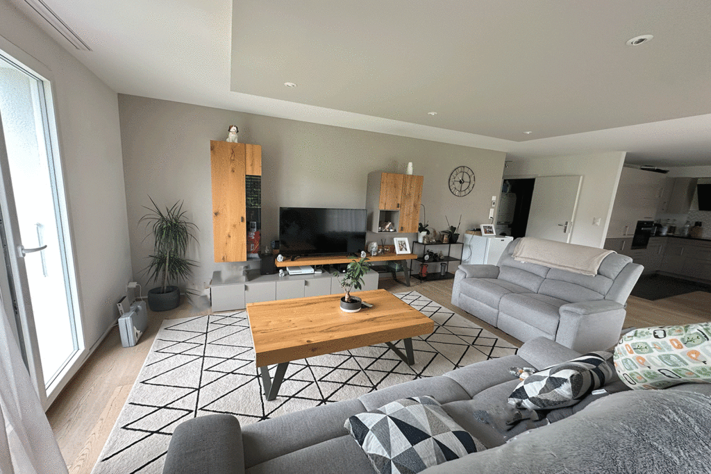 Appartement en rez de jardin
