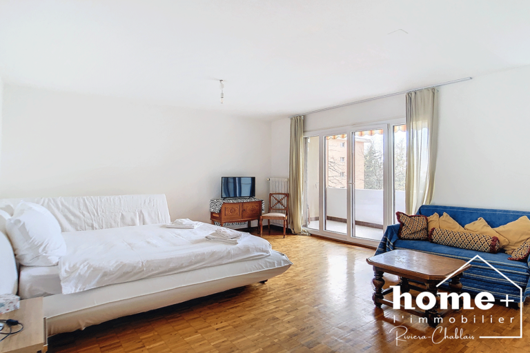 Chernex – Appartement de 2,5 pièces + Appartement de 1,5 pièces