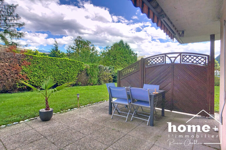 Bouveret – Magnifique 1,5 pièces avec terrasse privative à deux pas du lac