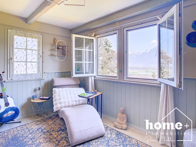 Les Évouettes – Chalet individuel au calme avec vue dégagée