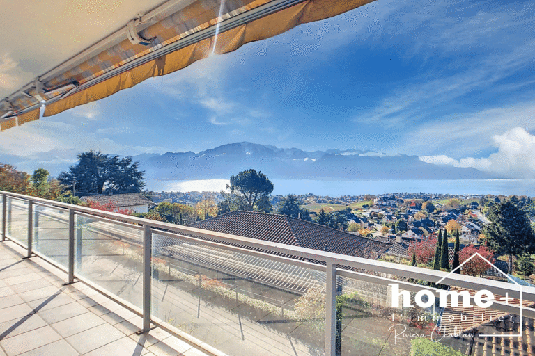 Magnifique villa de 6,5 pièces avec vue sur le lac et les montagnes