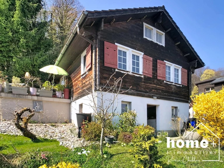 Les Évouettes – Chalet individuel au calme avec vue dégagée