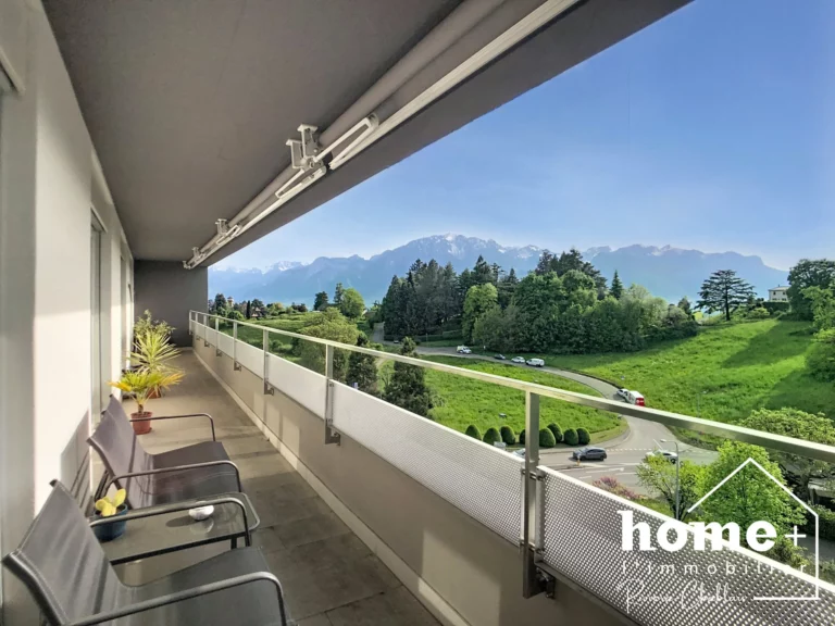 Chailly – Appartement de 3,5 pièces avec grand balcon et vue dégagée