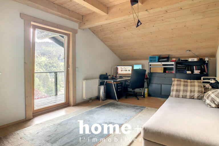 Chalet individuel de 4.5 pièces + grand sous-sol aménagé