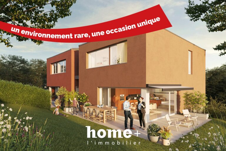 Superbe villa neuve de 185 m2 habitables conçue selon l’aspect du développement durable