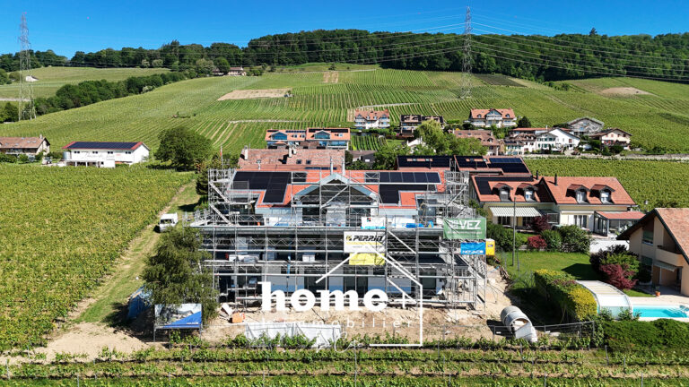 Luins – Appartement en duplex avec jardin, terrasses et vue lac