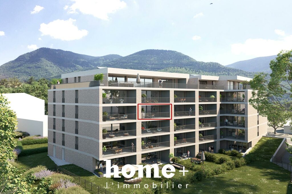 Bel appartement neuf de 1.5 pièces avec grand balcon