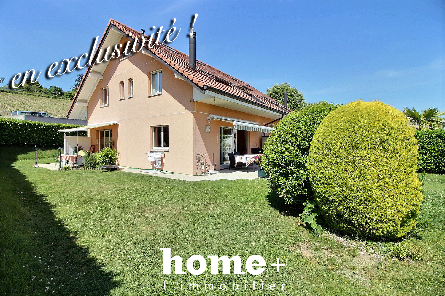 Lonay – Belle villa jumelle de 5.5 pièces aux portes de Morges