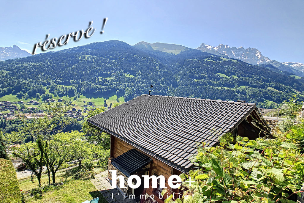 Troistorrents – Joli chalet en madrier de 5.5 pièces