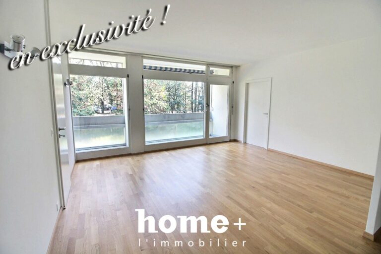 Joli appartement de 2.5 pièces avec 3 balcons