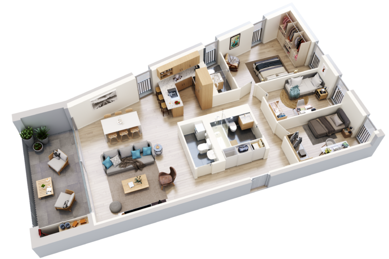 Appartement 4.5 pièces – « Coeur de Ville » une magnifique construction !