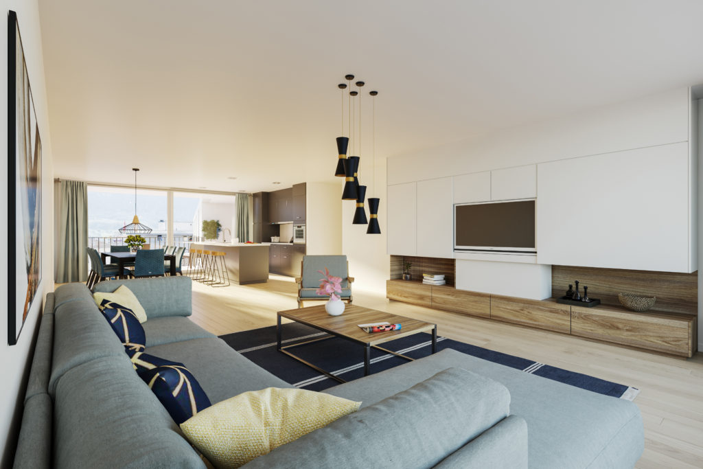 Sierre – Coeur de Ville – appartement neuf de 3.5 pièces