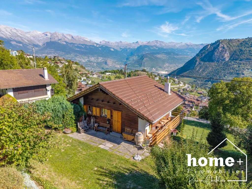 Vex – Magnifique chalet individuel de 4,5 pièces avec vue panoramique